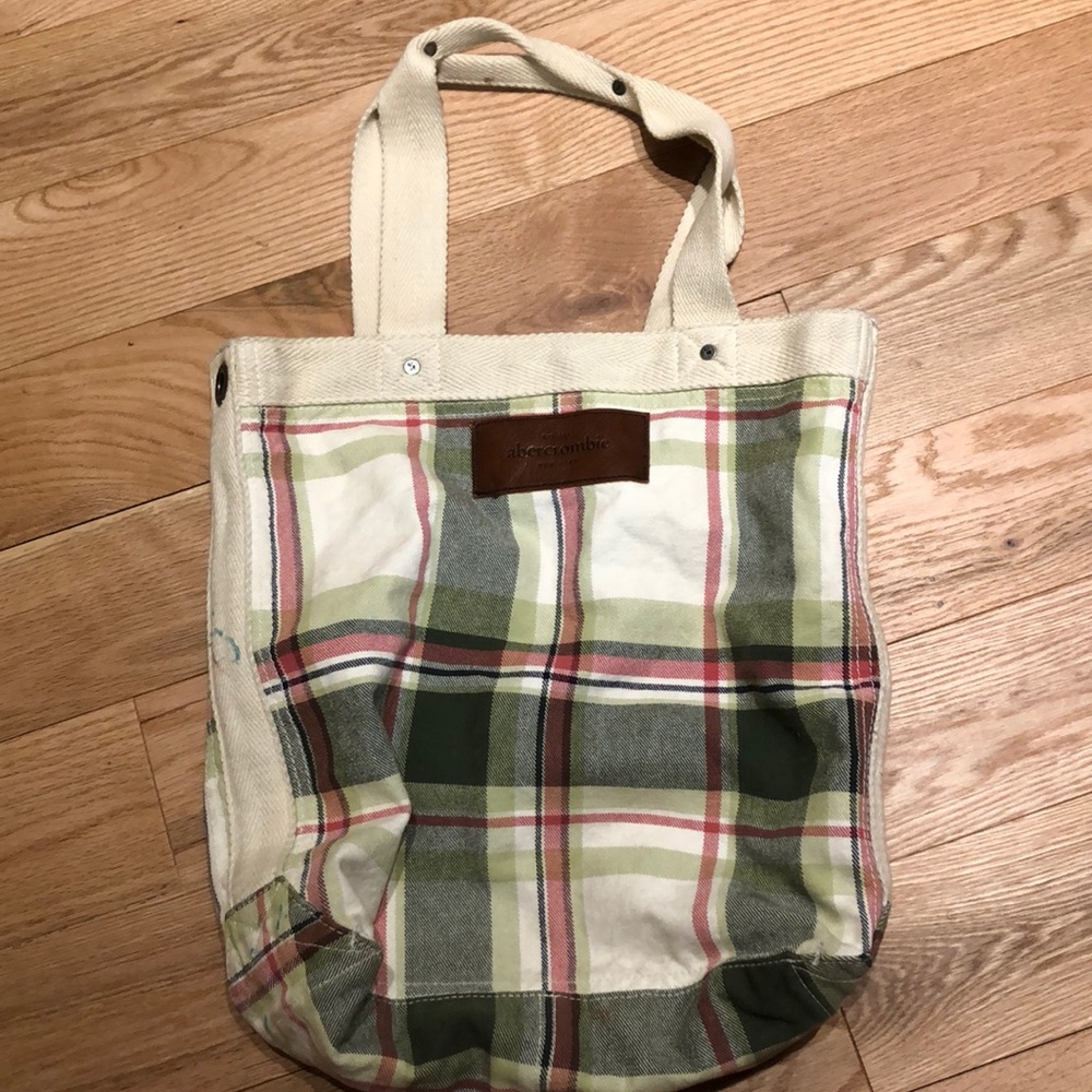 Abercrombie canvas tote bag
